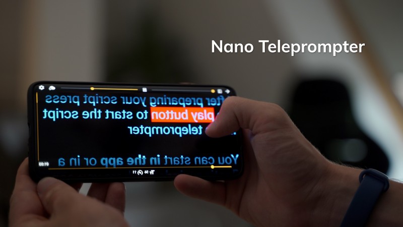 Nano Teleprompter